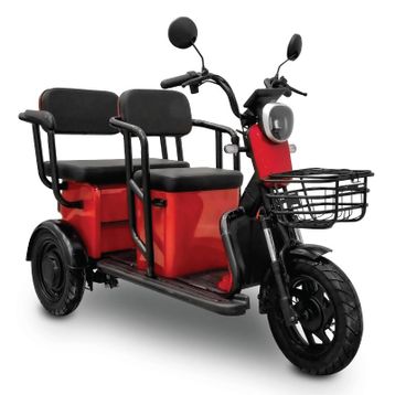 Apec APM5 Kırmızı Üç Tekerlekli Elektrikli Moped