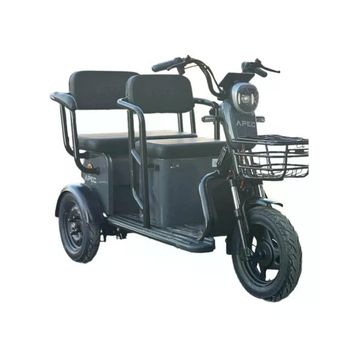 Apec APM5 Metalik Gri Üç Tekerlekli Elektrikli Moped