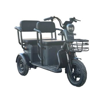 Apec APM5 Metalik Gri Üç Tekerlekli Elektrikli Moped