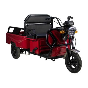 Apec APT4 Kırmızı Üç Tekerlekli Elektrikli Moped