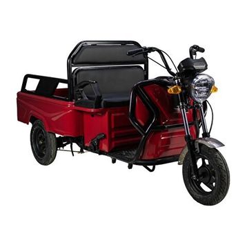 Apec APT4 Kırmızı Üç Tekerlekli Elektrikli Moped
