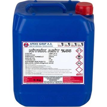 Apeks Hno3 %55 5 kg Nitrik Asit