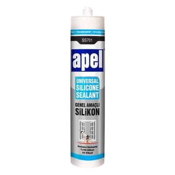 Apel 250 ml 280 gr Şeffaf Silikon
