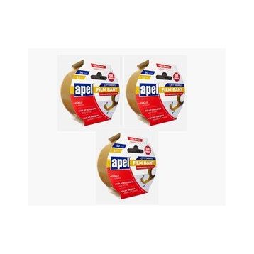 Apel Şeffaf 50 mm Çift Taraflı Film 25 mt Halı Bandı