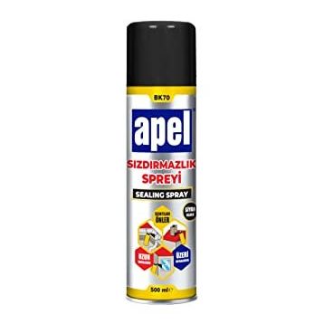 Apel Siyah 500 ml Sızdırmazlık Sprey