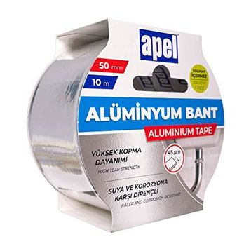 Apel Tutkal 50 mm x 10 mt Alüminyum Folyo Bantı