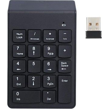 Apera TR-59 Süper İnce Kablosuz Keypad NumLock Klavye