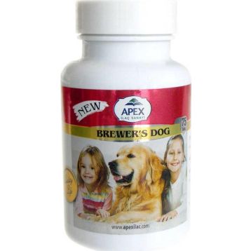 Apex Brewers Sarımsaklı Maya 75 Tablet Köpek Tableti