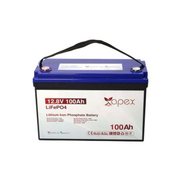 Apex Lifepo4 Lityum 12.8 V 100 Ah Akü
