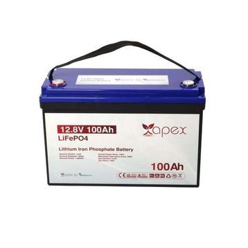 Apex Lifepo4 Lityum 12.8 V 100 Ah Akü