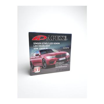 Apexi Marka Xenon H4 60 Watt 10800 Lümen 6000 K Led