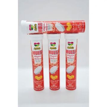 Apexis Multivitamin 4x20 Efervesan Tablet