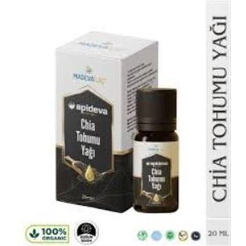 Apideva 20 ml Chia Tohumu Yağı