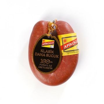 Apikoğlu 450-520 gr 100 Yıllık Formül Klasik Dana Kangal Sucuk (3 adet)