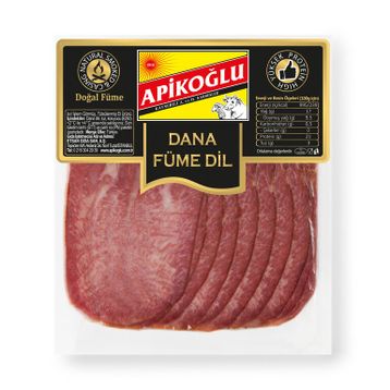 Apikoğlu 70 gr Dana Füme Dil