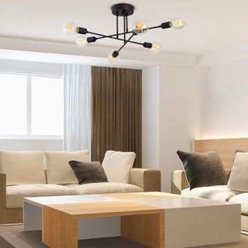 Aplika Arman 6'lı Modern Plafonyer Avize