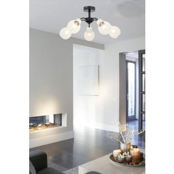 Apliqa 3413-05-WH Elva 5'li Beyaz Avize