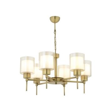 Apliqa 3421-06-FR Goldie 6'lı Eskitme Avize