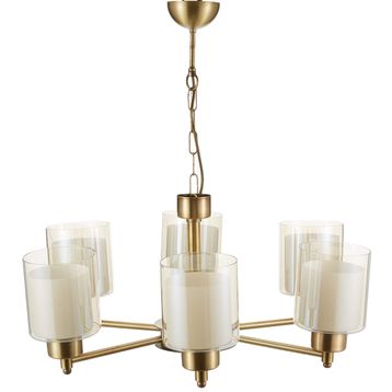 Apliqa 3421-06-FR Goldie 6'lı Eskitme Avize