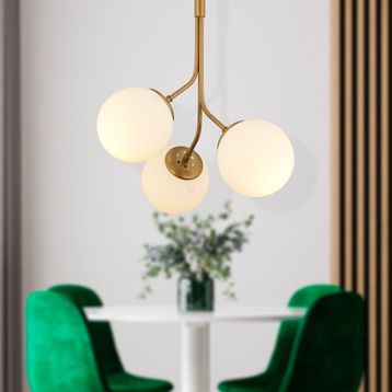 Apliqa 3'lü Artel Eskitme Salon Avize