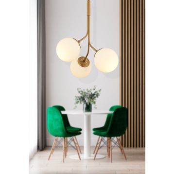 Apliqa 3'lü Artel Eskitme Salon Avize