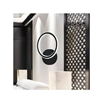 Apliqa Besta Siyah 102 Watt Led Aplik