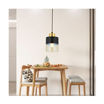 Apliqa Boris Tekli Siyah Gold Modern Retro Sarkıt Mutfak Salon Sarkıt Avize