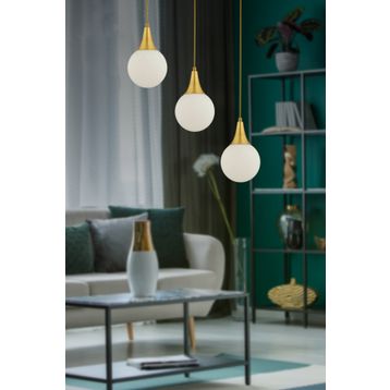 Apliqa Damla 3 Lü Sıralı Eskitme Modern Mutfak Salon Avize
