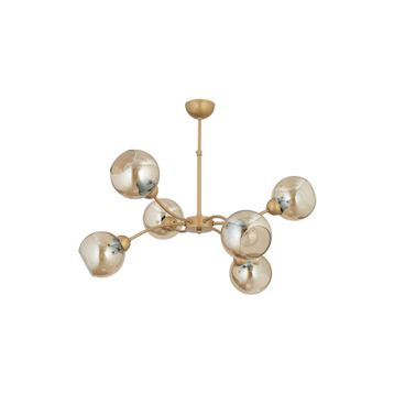 Apliqa Ecvet 6 Lı Eskitme Salon Avize