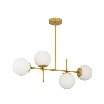 Apliqa Günay 4 Lü Gold Salon Avize