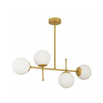 Apliqa Günay 4 Lü Gold Salon Avize