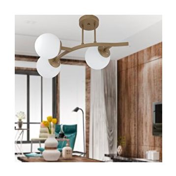 Apliqa İzem 3'lü Eskitme Modern Avize