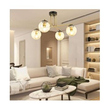 Apliqa Mali 4 Kollu Eskitme Balcam Modern Yatak Odası Mutfak Salon Avize