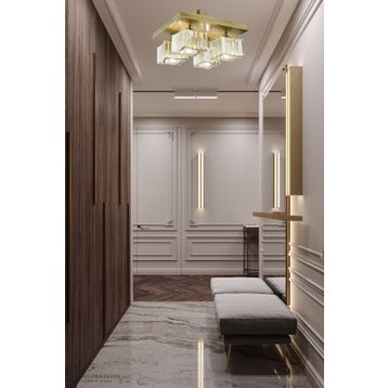 Apliqa Rivia 4'lü Eskitme Plafonyer Avize