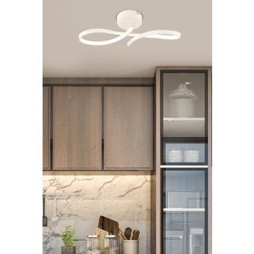 Apliqa Vetto Beyaz 38 W Modern Plafonyer Led Avize