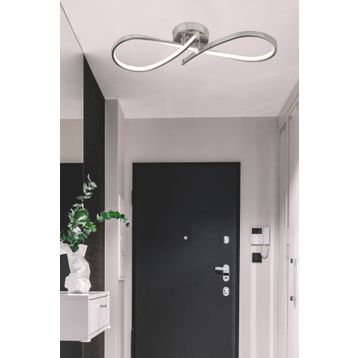 Apliqa Vetto Krom 38 Watt Modern Plafonyer Led Avize