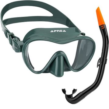 Apnea Royal Green Maske Şnorkel Set
