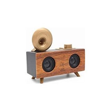 Apollo B6 Yüksek Ses Kalitesi Nostaljik Gramafon Radyo Müzik Apollo 3d Ses Teknolojisi