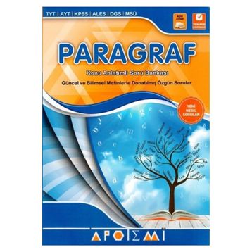 Apotemi Paragraf Soru Bankası