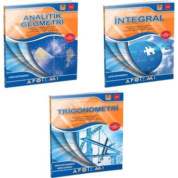 Apotemi Yayınları - Analitik Geometri + Trigonometri + İntegral 3'lü Set