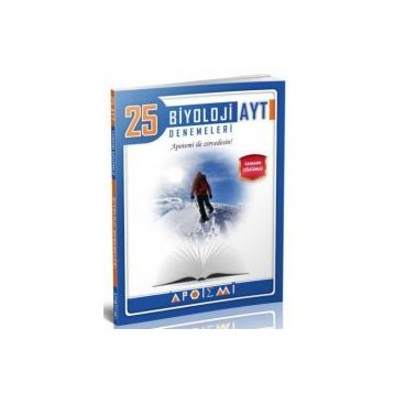 Apotemi Yayınları AYT Biyoloji 25 Denemeleri