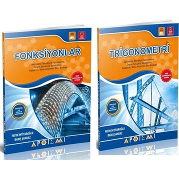 Apotemi Yayınları Fonksiyon ve Trigonometri Soru Bankası Seti 2 Kitap