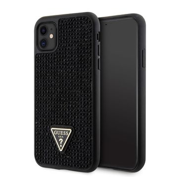 Apple iPhone 11 GUESS Taş İşlemeli Tasarım Kapak Kılıf