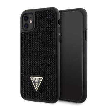 Apple iPhone 11 GUESS Taş İşlemeli Tasarım Kapak Kılıf