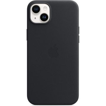 Apple iPhone 14 Plus Leather Magsafe Mıdnight Telefon Kılıfı