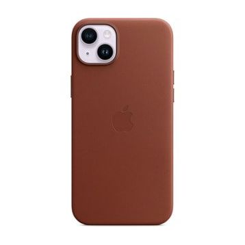 Apple Iphone 14 Plus Magsafe Özellikli Deri Toprak Kırmızısı Telefon Kılıfı