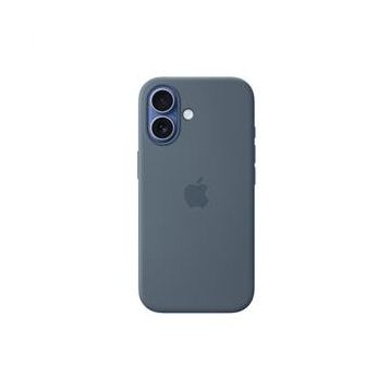 Apple iPhone 17 MagSafe Silikon Demir Mavisi Kılıf