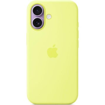 Apple iPhone 17 MagSafe Silikon Neon Sarı Kılıf