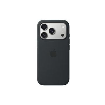 Apple iPhone 17 Pro MagSafe Silikon Siyah Kılıf