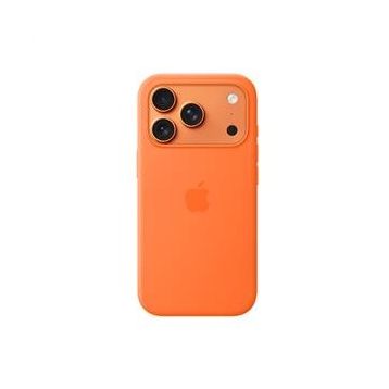 Apple iPhone 17 Pro MagSafe Silikon Turuncu Kılıf